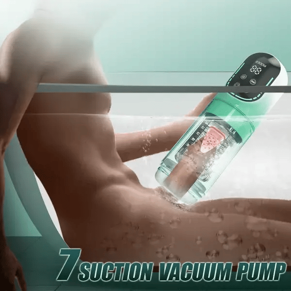 😍 Male Masturbator Penis Pump - Male Sex Toys for Men Sex Toy Pocket Pussy LCD with APP Stroker Adult Toys with 7 Thrusting 7 Rotating 5 Sucking Modes Vacuum Pumps & Enlargers🎁