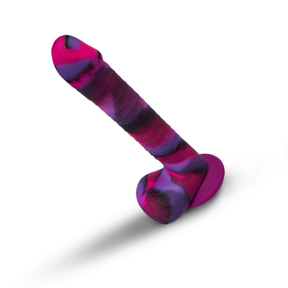 Aurora-like Rotating Telescoping Dildo