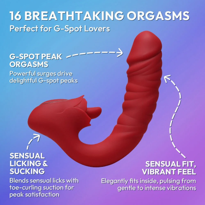 10 Intensities Ultimate G-Spot & Clitoral Delight G Spot Vibrator