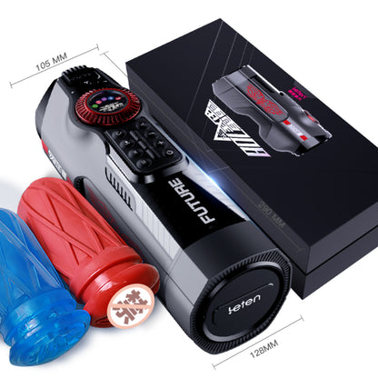 Newest Leten 708-III Automatic Piston Telescopic Vagina Male Masturbator Vibrator Heating Sucking blowjob Moaning Oral Sex Toys