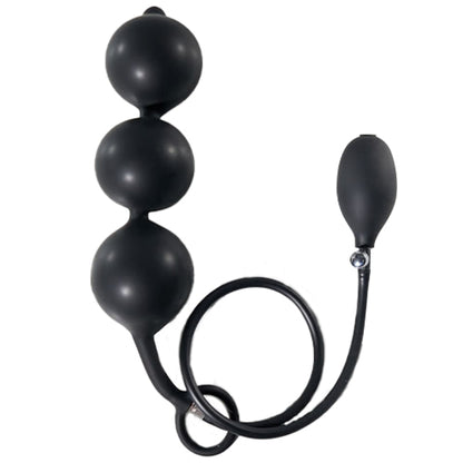 3 IN 1 Inflatable Anal Dilator Sex Toy With Cock Ring