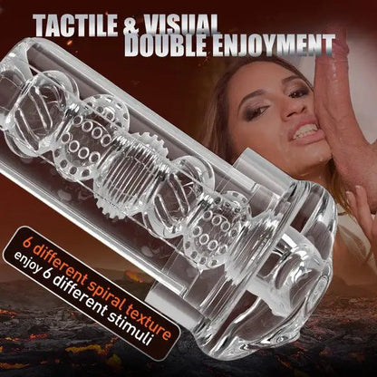 S-HAND 9 Vibrating 9 Sucking Male Masturbator Penis Enlargement Pump