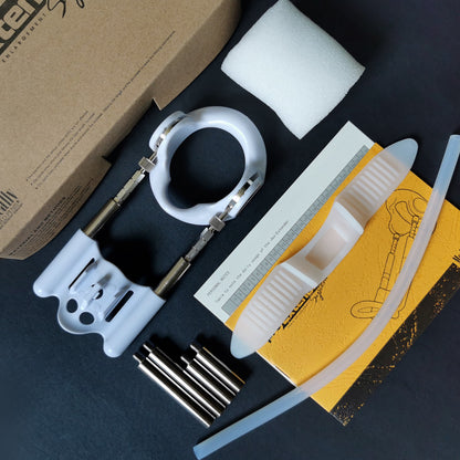 Male Enhancement Kit Eudg Enlargement Penis Extender Medical Free Penis pump Enlarger Stretcher Tension Sex Toys for Masturbator