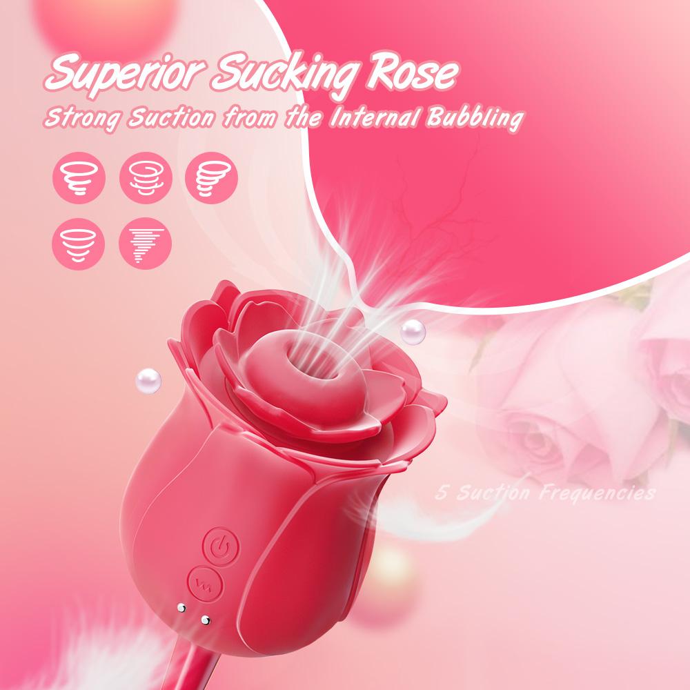Sucking Rose Vibrator