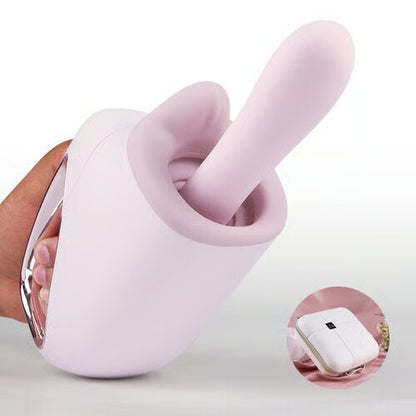 Buyging™ App Control 3 In 1 Sex Machine For A & U & G & C Stimulation, with Case