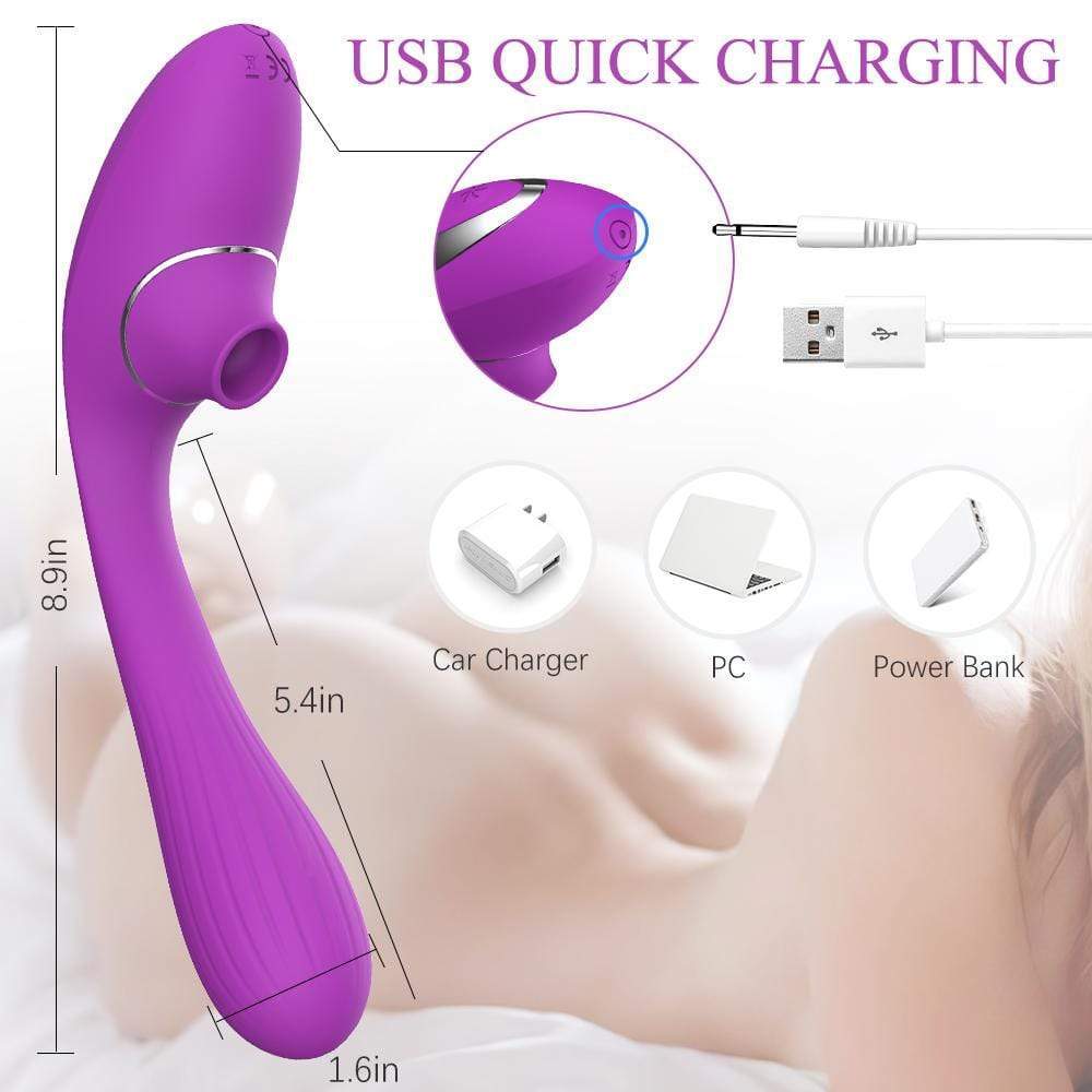 TINA Clit Sucking G Spot Vibrator