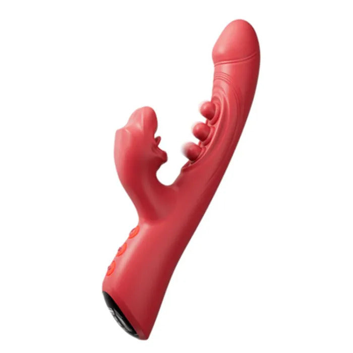 Sexoralab™ G-Bliss Vibrator Women Sex Toy with 9 Flapping Vibrating & 8 Licking Sucking Modes