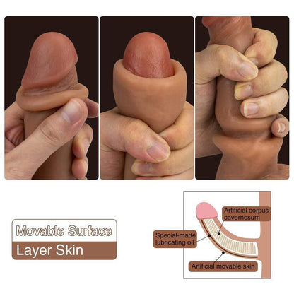HESPERUS Movable Foreskin Dildo