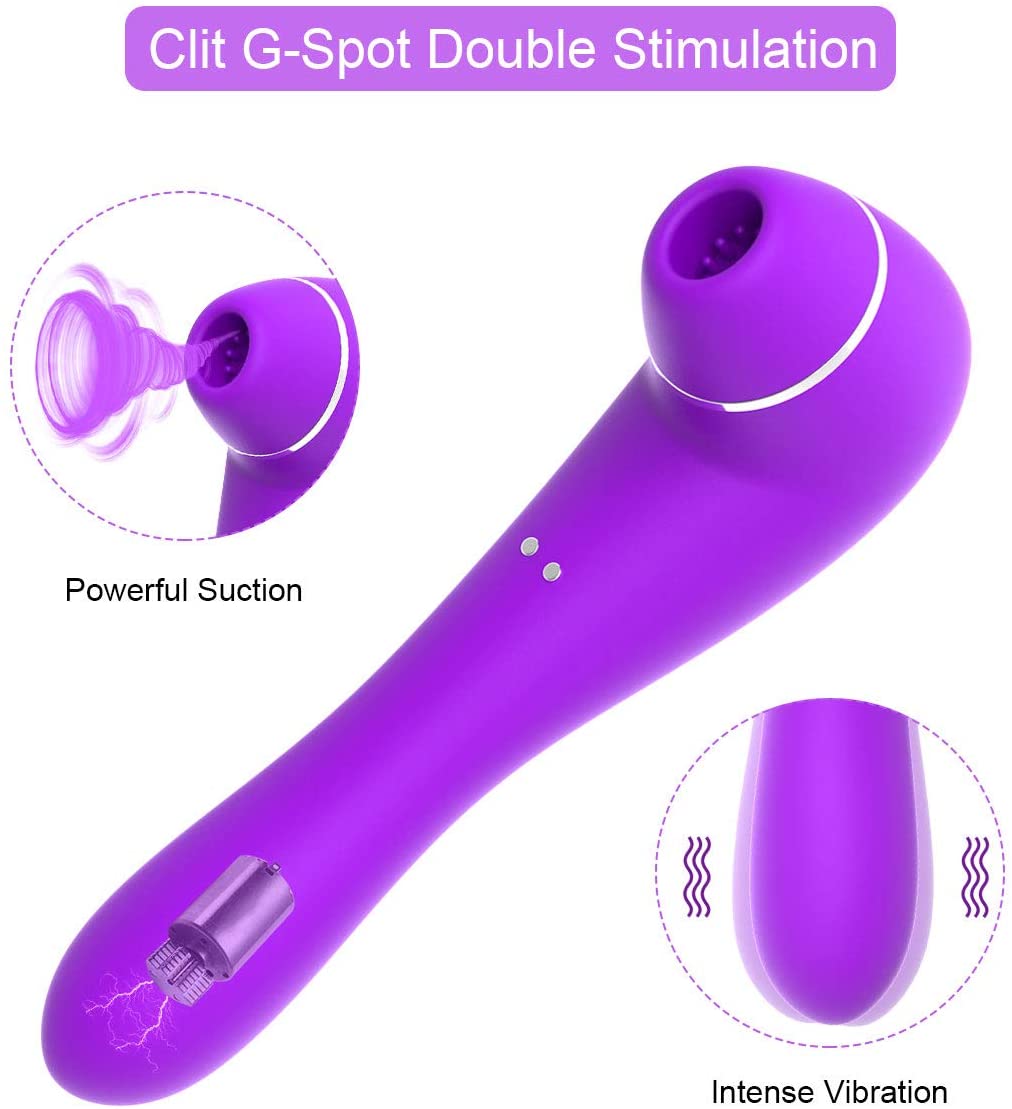 2in1 Sucking Vibrator
