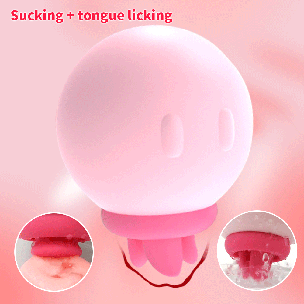 Female Clitoral Sucker Jellyfish Rechargeable Vibrator Masturbation Sucking Massager Adult Sex Toys for Women Breast Clitoris