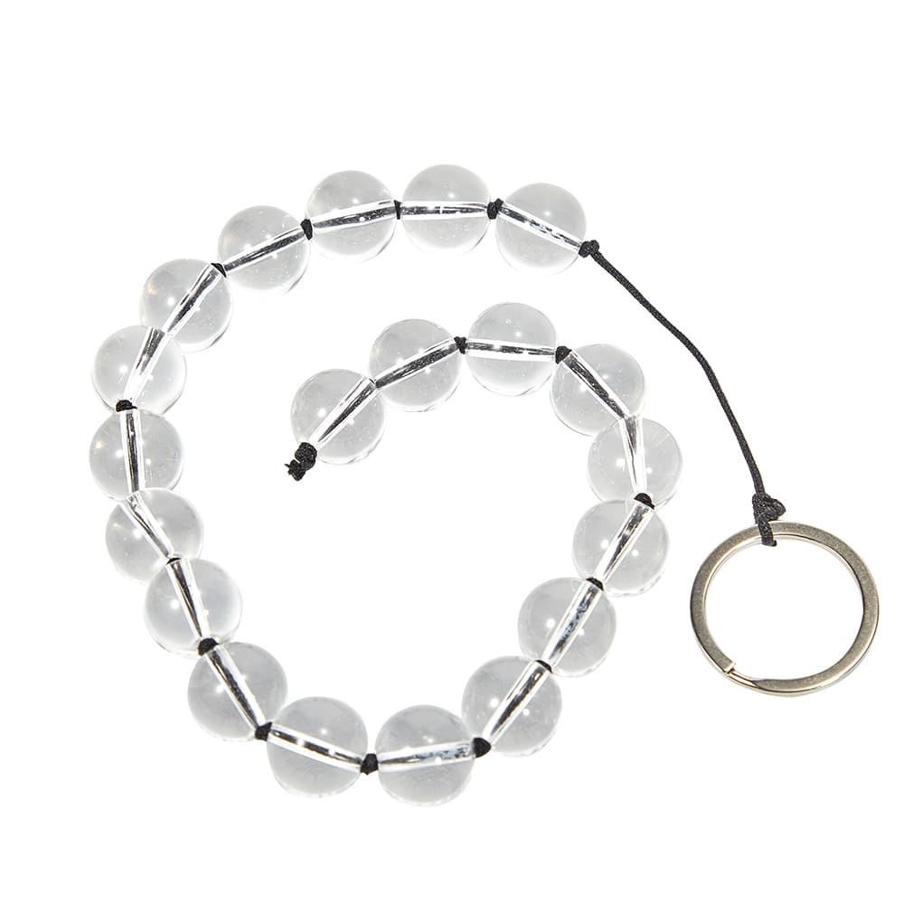Crystal Glass Transparent Anal Plug Beads