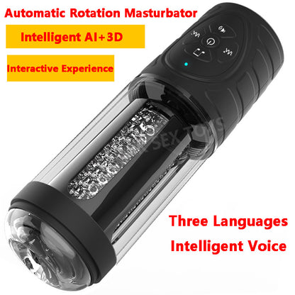 Sexoralab 7 Auto-Rotation Immersive Experience Masturbation Cup