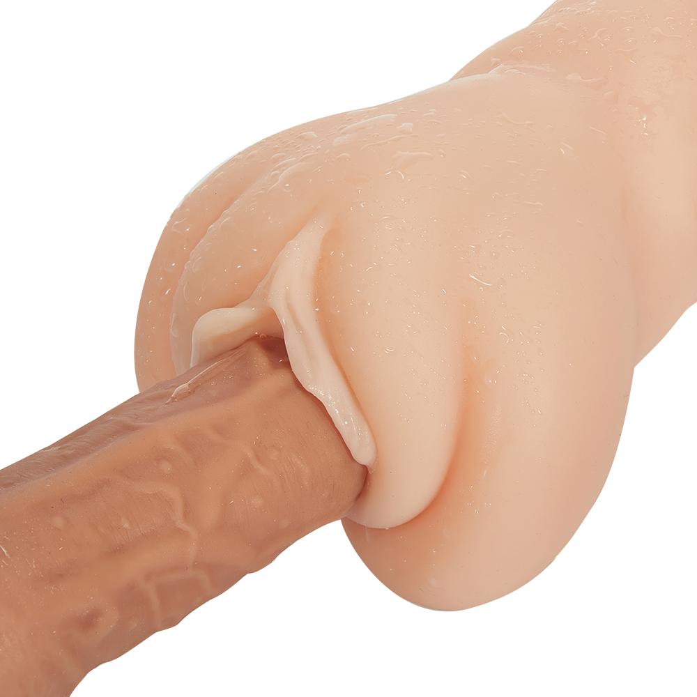 6.88 Realistic Textured Vagina Pocket Pussy Stroker
