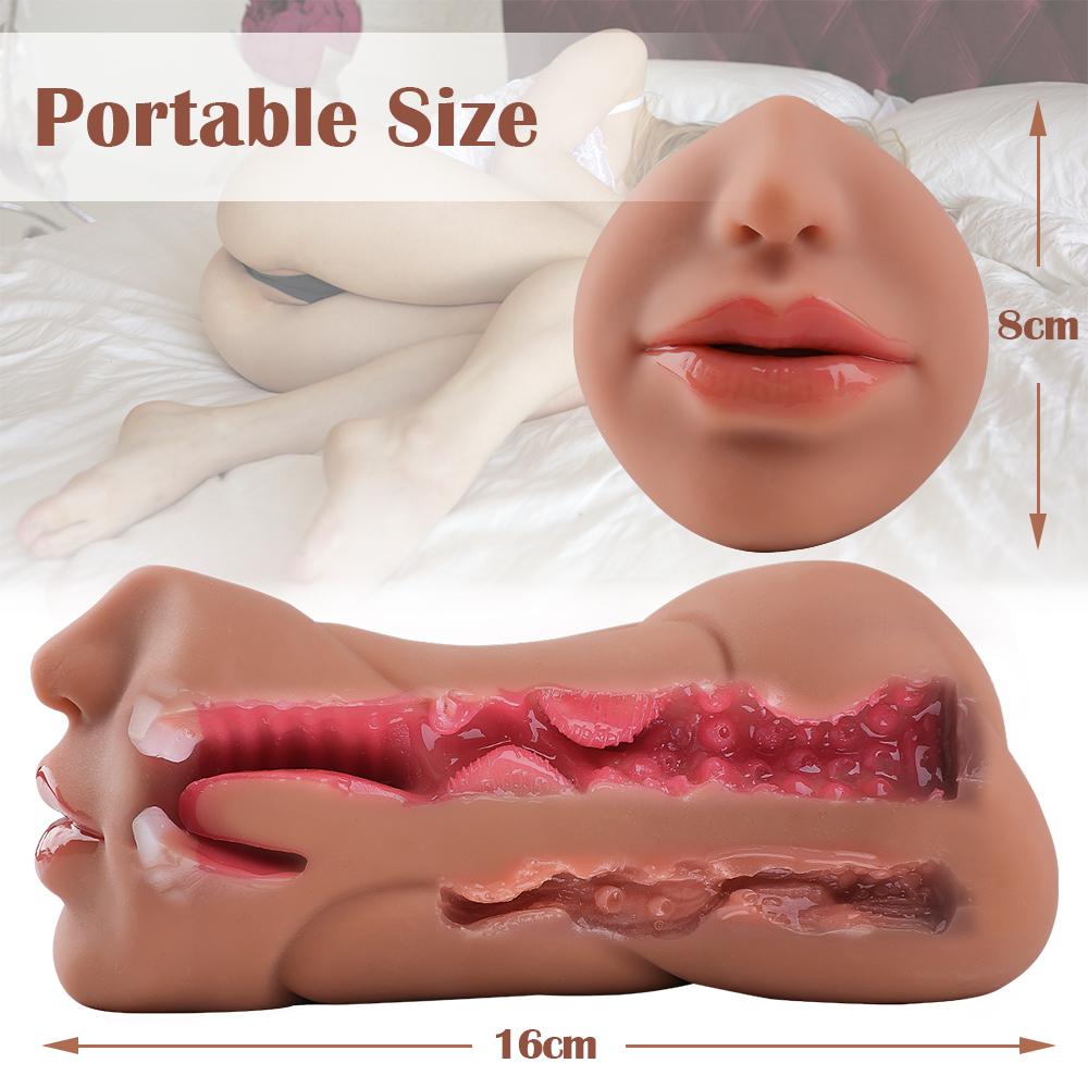 Sexoralab™ Face Designed Pocket Pussy | Realistic Masturbator