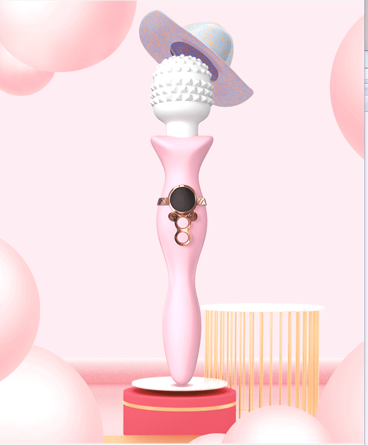 Double-headed Vibrating Magic Wand