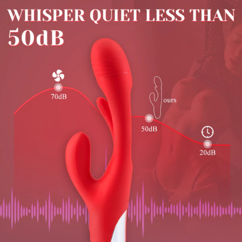 Rabbit Tapping Vibrating All-In-One G-Spot Vibrator for Women