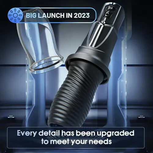Lightsaber 360° Wrapped 7 Rotating Vibrating Handheld Masturbation Cup