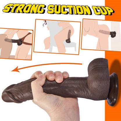 3IN1 Wireless Thrusting Vibrating Rotating Stimulation Dildo