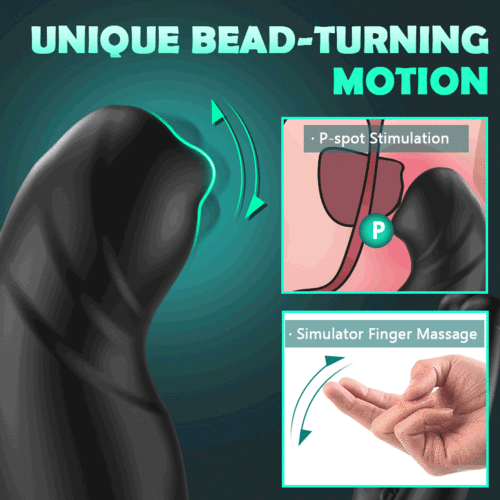 Buyging™ Bead Massage P-spot 9 Vibrating Prostate Massager with Remote Control
