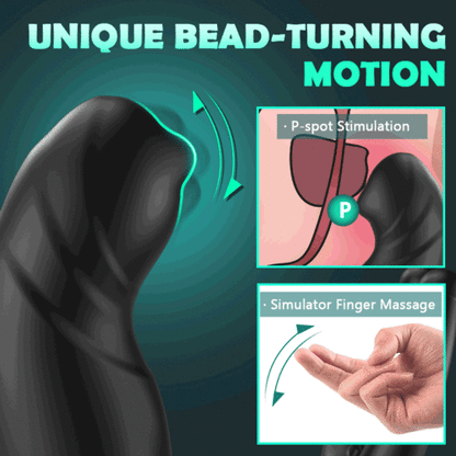 Buyging™ Bead Massage P-spot 9 Vibrating Prostate Massager with Remote Control