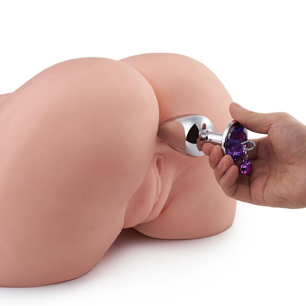 Metal Bells Jewel 3 Anal Plug Set Adult Toy