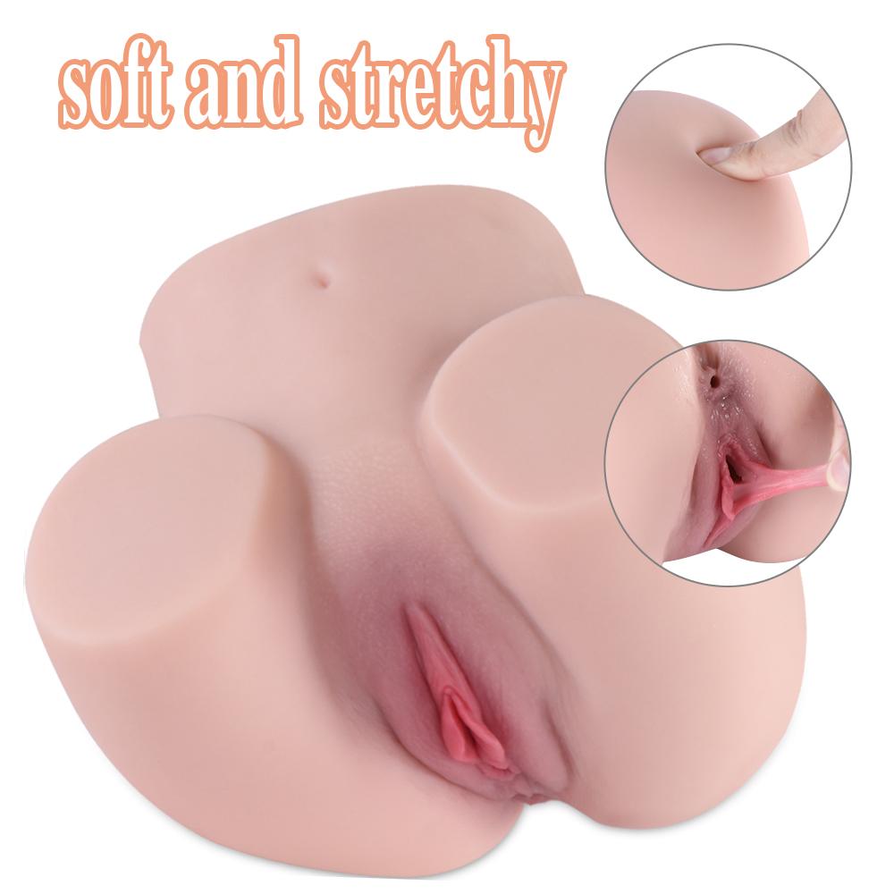 7.08'' Dual Holes Charming Chubby Buttock