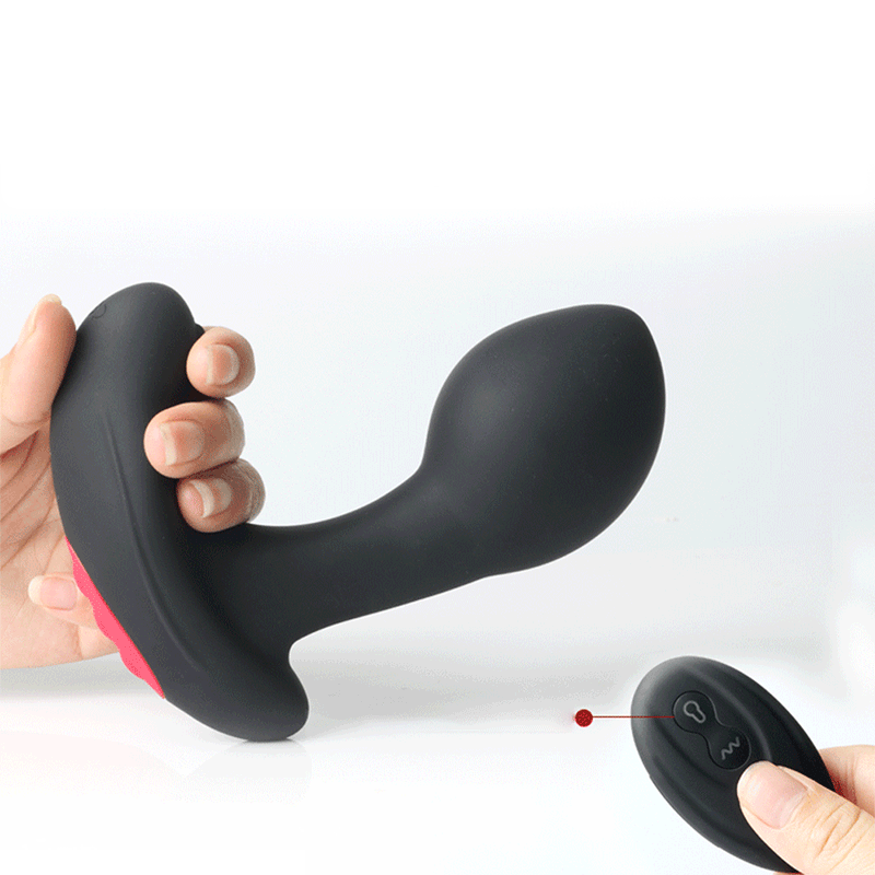 Sexoralab™Inflatable Butt Plug Vibrator Wireless Remote Control Male Prostate Massager