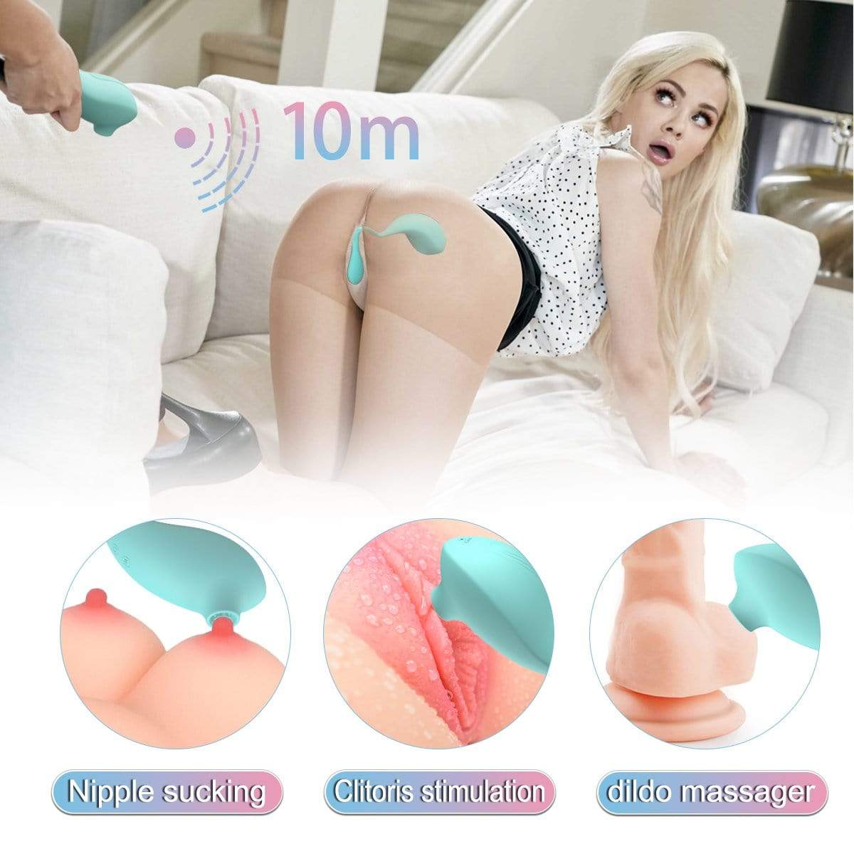 Remote Control Clitoral Vibrator