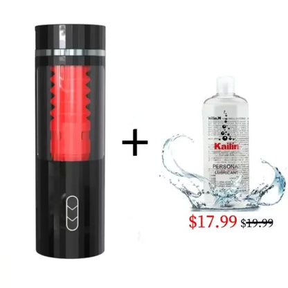 Fully Automatic 7 Telescopic Vibration Intelligent Male Masturbator Cup