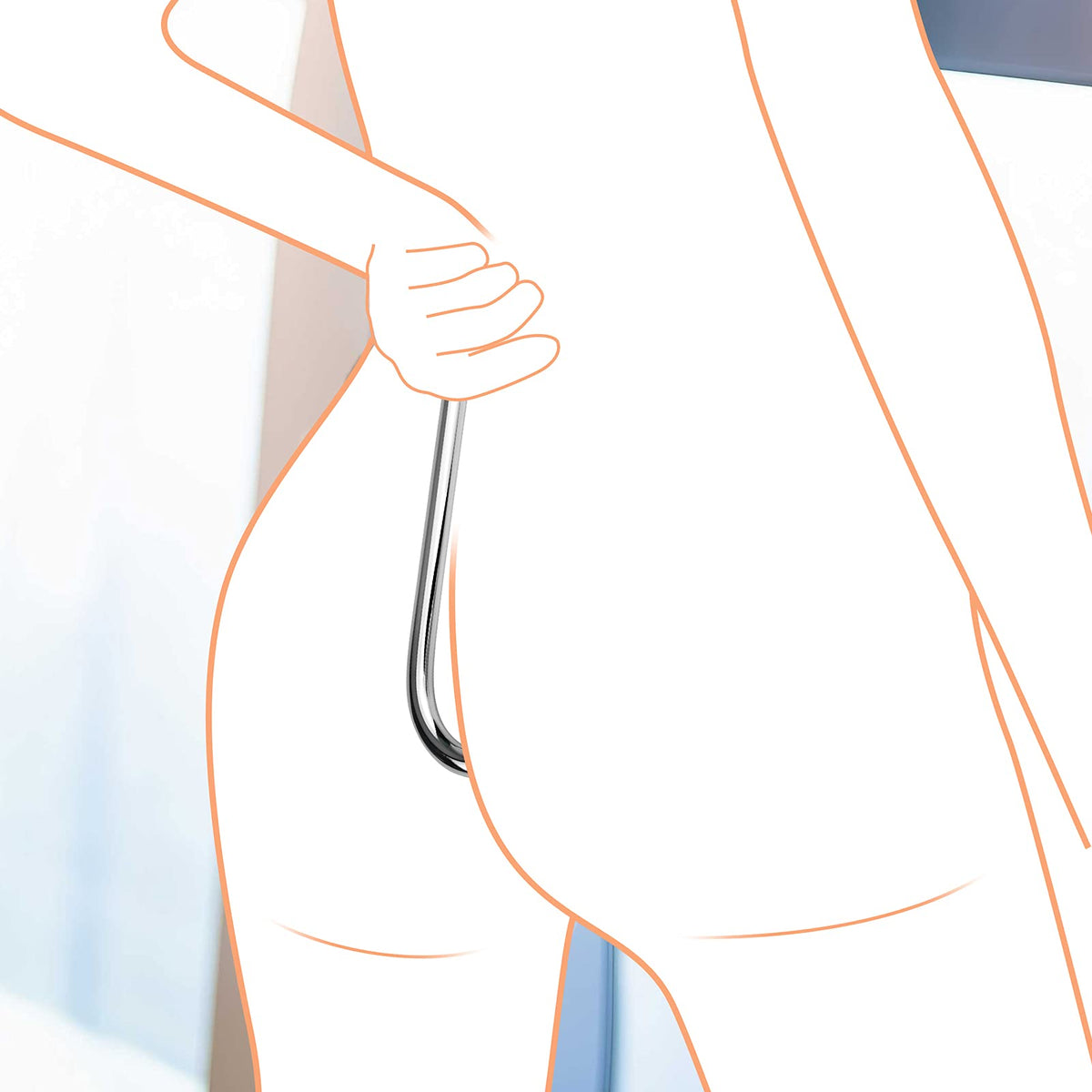 Buyging™ Stainless Steel Anal Hook with 3 Balls