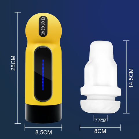 2022 Strong Penis Sucking Male Masturbator With Vibrating Heating Function