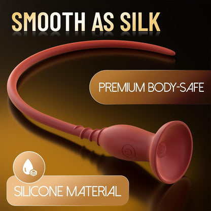 Buyging™ Vibrating Penis Plug Urethral Sound Sex Toy 11.4 Inch