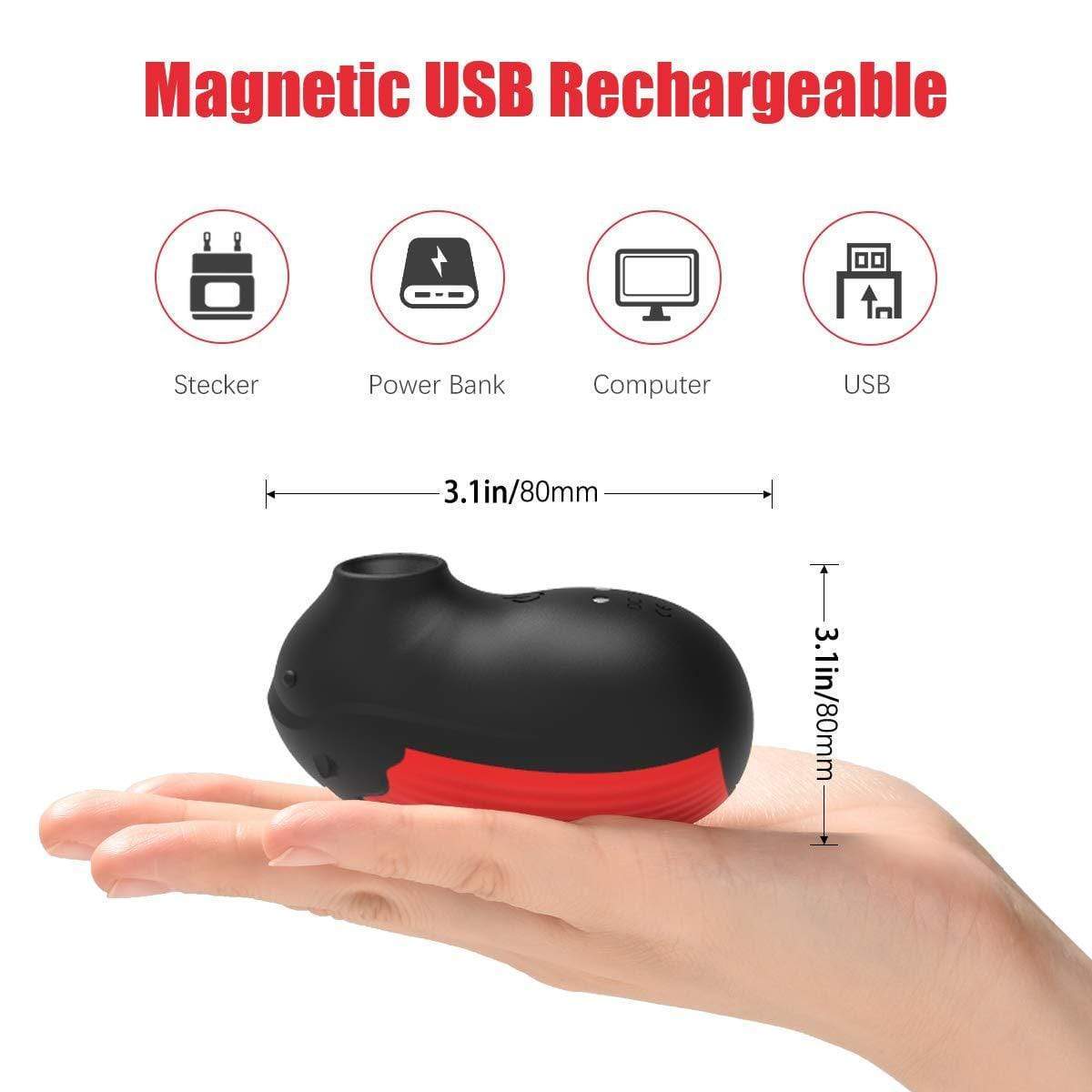 Clitoral Sucking Vibrator with Multi-Frequencies
