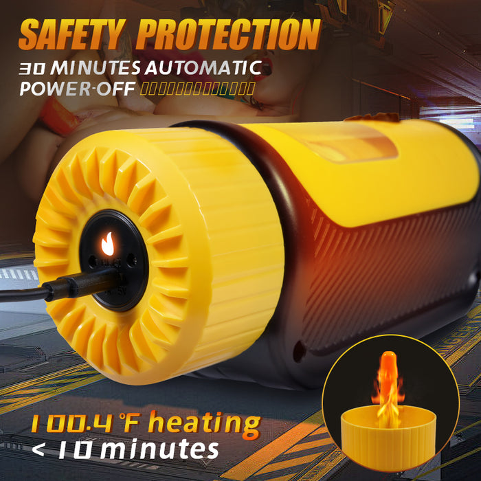 Sexoralab ™ Automatic 5-Speed Thrusting Smart Heating Male Masturbator