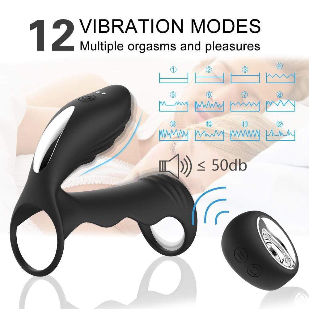 Vibrating penis Ring Sex Toy for Couples