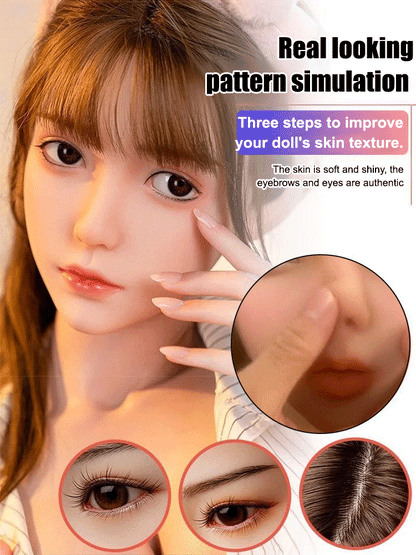 Realistic sex doll, not inflatable doll, can be inserted as a male masturbator, sexy erotic doll