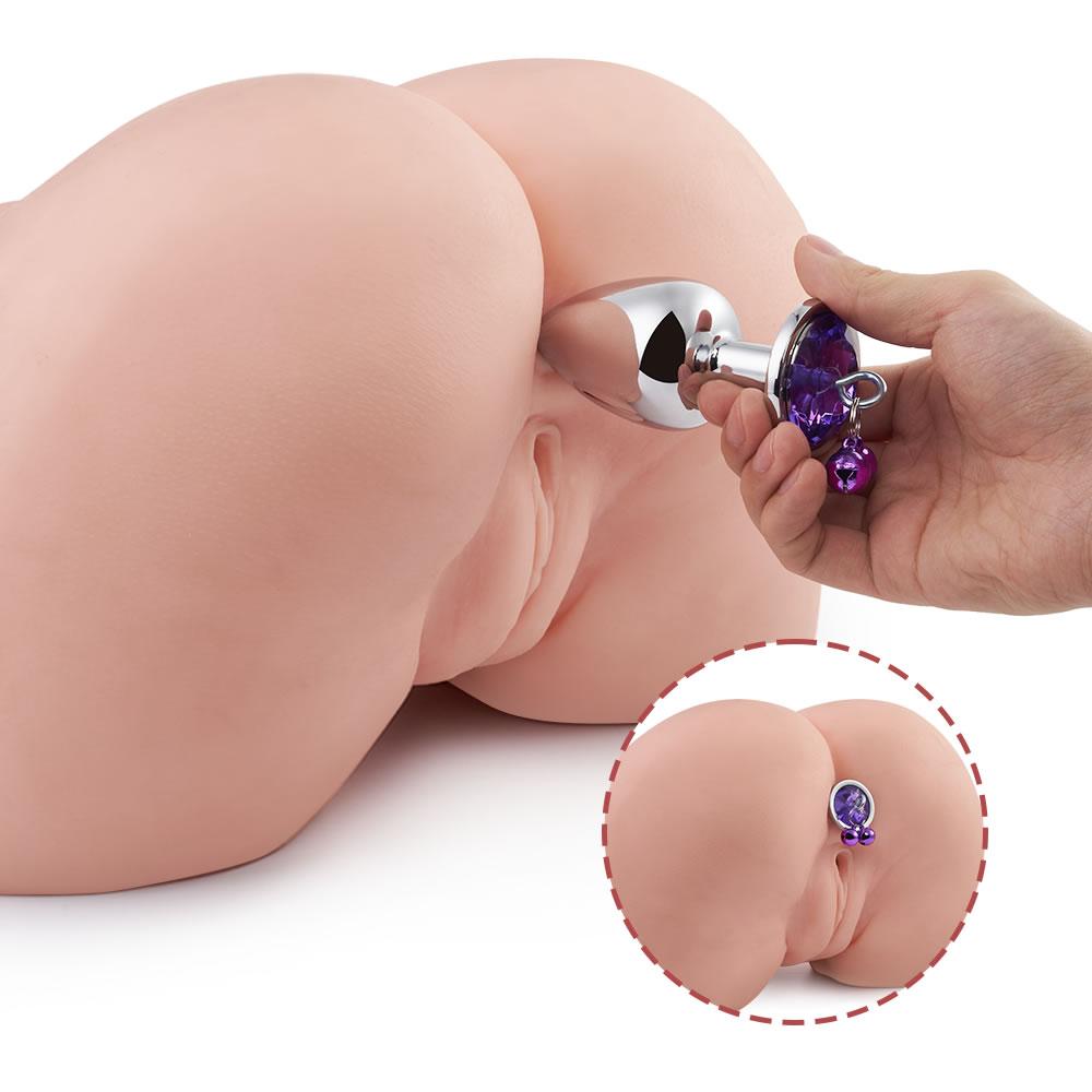 Metal Bells Jewel 3 Anal Plug Set Adult Toy
