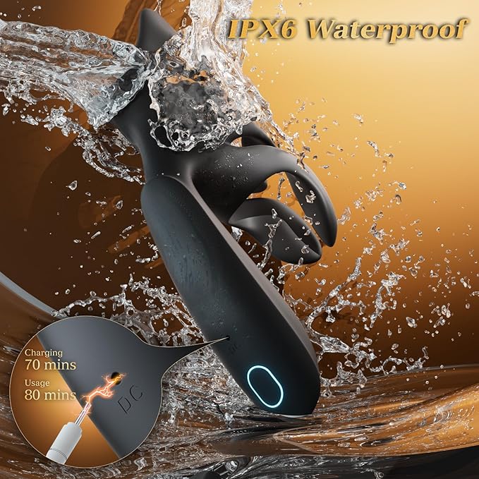 Sexoralab™Octopus Handle Men's Penis Exerciser 10 Exercise Modes